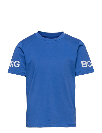 Borg T-Shirt T-shirts Sports Tops Sininen Björn Borg