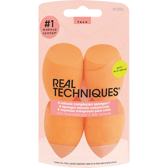 Real Techniques 4 Miracle Complexion Sponge, Real Techniques Meikkisienet