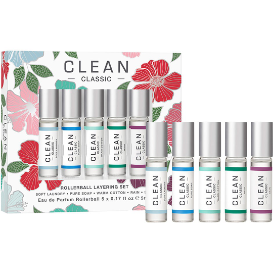Layering 5x5ml Gift Set, 25 ml Clean Naisten hajuvesisetit