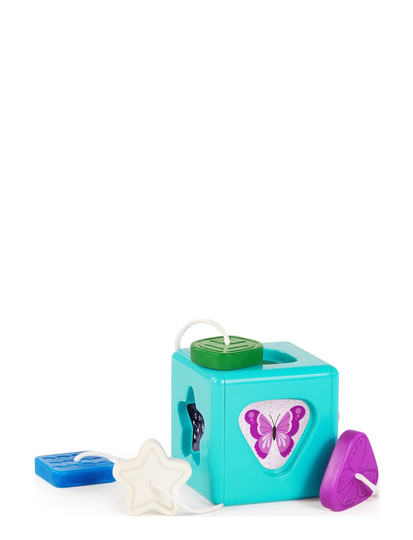 Match & Grasp Block™ Sensorisk Terninge-Legesæt Toys Baby Toys Educational Toys Activity Toys Monivärinen/Kuvioitu Baby Einstein