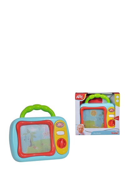 Abc - First Tv Toys Baby Toys Activity Toys Sininen Simba Toys