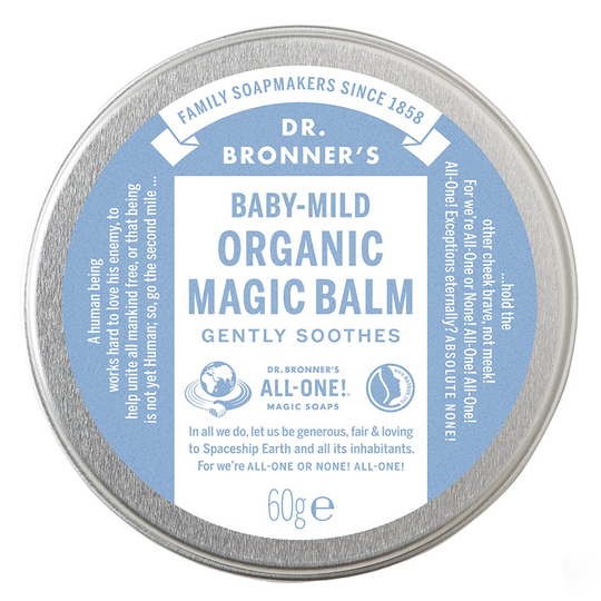 Organic Magic Balm Baby-Mild (Unscented), 57 g Dr. Bronner's Suihku- ja kylpytuotteet