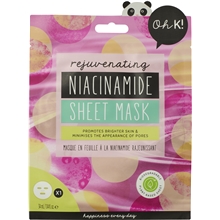 Oh K! Rejuvenating Niacinamide Sheet Mask 34 ml