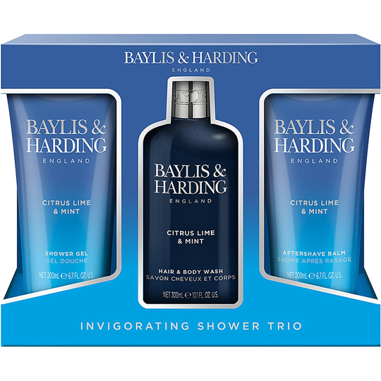 Men's Citrus Lime & Mint Hair & Body Set, Baylis & Harding Vartalotuotepakkaukset
