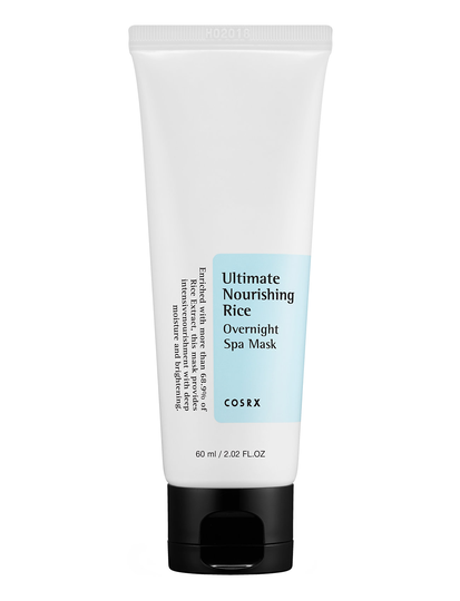 Ultimate Nourishing Rice Overnight Spa Mask Kasvonaamio Ihonhoito Nude COSRX