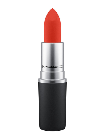 Powder Kiss Lipstick Style Shocked! Huulipuna Meikki Punainen M.A.C.