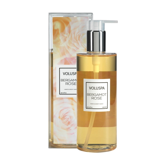 Voluspa Roses Hand & Body Wash Bergamot Rose 300 ml