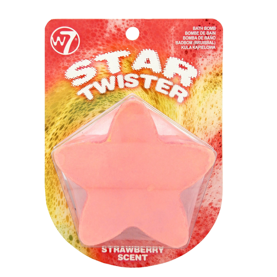 W7 Star Twister Bath Bomb Red