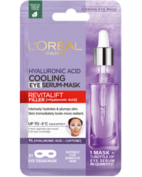 Revitalift Filler Eye Mask Hyaluronic Cooling Eye Serum-Mask, 11g