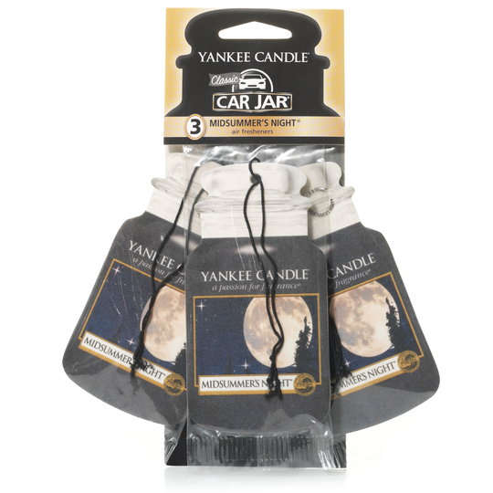 Yankee Candle Midsummer´s Night Car Jar Bonus 3 Pack