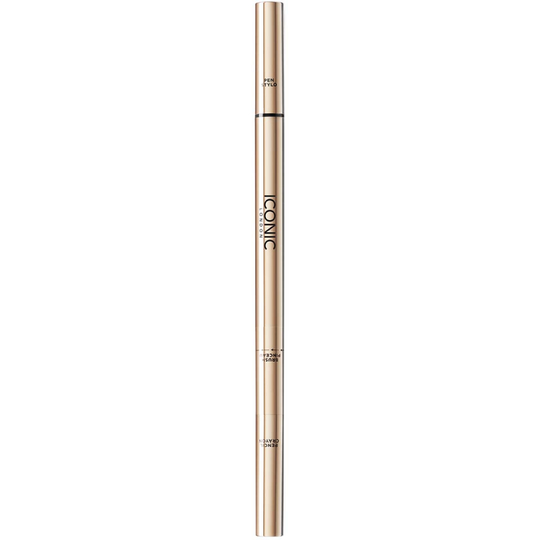 ICONIC LONDON Triple Precision Brow Definer, Chestnut Brown
