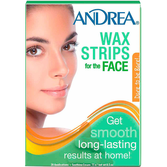 Wax Strips Face, Andrea Karvanpoisto