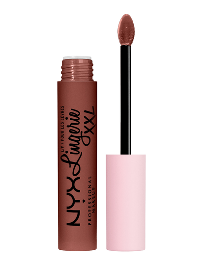 Lip Lingerie Xxl Huulikiilto Meikki Ruskea NYX PROFESSIONAL MAKEUP