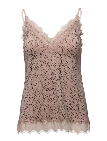 Strap Top T-shirts & Tops Sleeveless Vaaleanpunainen Rosemunde
