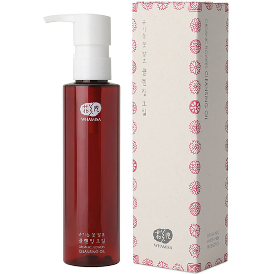 Whamisa Organic Flowers Cleansing Oil, 150 ml Whamisa Skincare K-Beauty