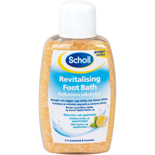 Revitalising Foot Bath, 275 g Scholl Jalkakylpy & Jalkakuorinnat