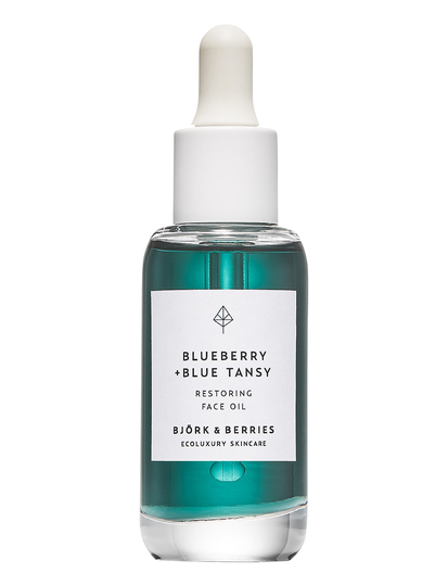 Blueberry Face Oil Kasvoöljy Hiusöljy Nude Björk & Berries