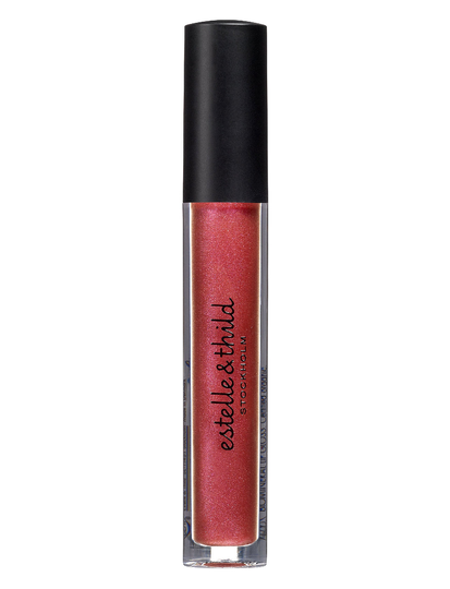Biomineral Lip Gloss Cranberry Crush Huulikiilto Meikki Punainen Estelle & Thild