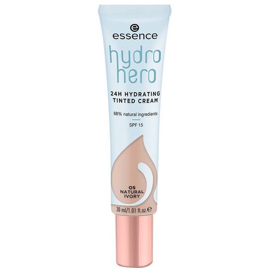 Hydro Hero 24H Hydrating Tinted Cream, 30 ml essence Meikkivoide