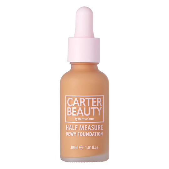 Carter Beauty Cosmetics Half Measure Dewy Foundation Measure Bano