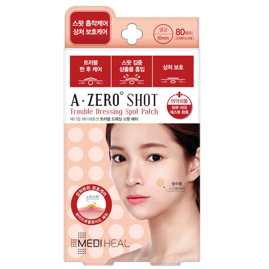 A-zero Shot Trouble Dressing Spot Patch, Mediheal Epäpuhtaudet