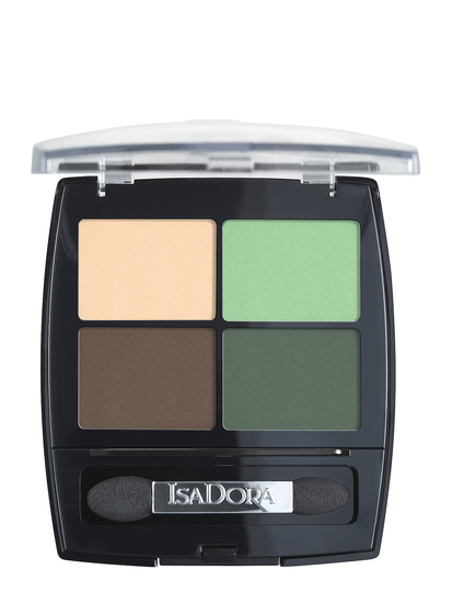 Eye Shadow Quartet Neo Mint Beauty WOMEN Makeup Eyes Eyeshadow Palettes Monivärinen/Kuvioitu IsaDora