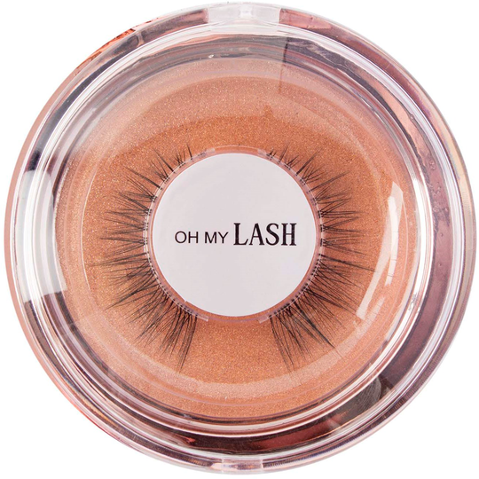 Oh My Lash Faux Mink Strip Lashes Iconic (Plastic Re-Useable Case