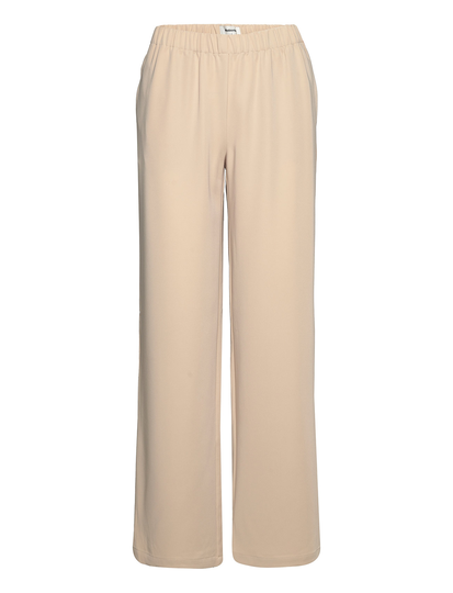 Perrymd Pants Suoralahkeiset Housut Kermanvärinen Modström