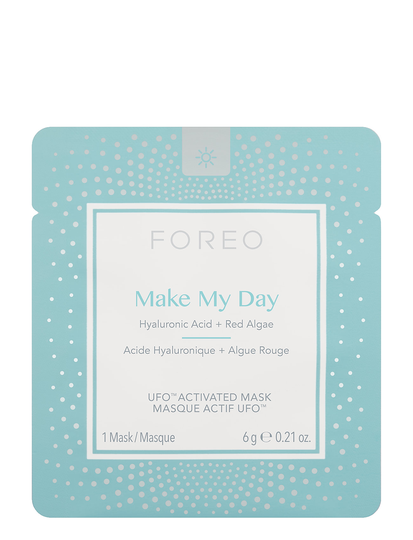 Ufo Mask Make My Day X 7 Beauty WOMEN Skin Care Face Face Masks Sheet Mask Sininen Foreo