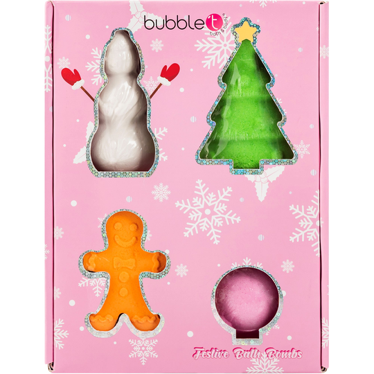 BubbleT Festive Bath Fizzer Set