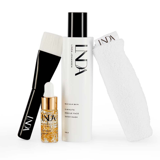 SOS Facial Kit - 5 Minute Skin Rescue, Linda Johansen Skincare Kasvonaamiot