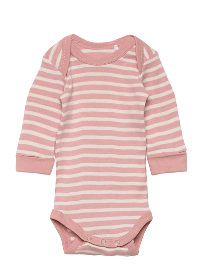 Baby Body Long Sleeve Cotton Bodies Long-sleeved Monivärinen/Kuvioitu Little B