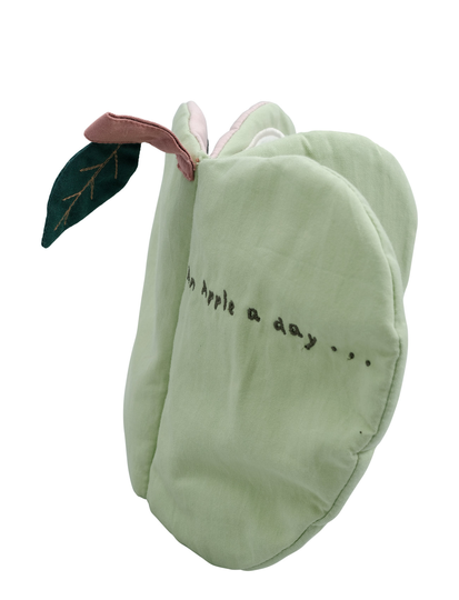 Fabric Book - Green Apple Toys Baby Toys Educational Toys Activity Toys Vihreä Fabelab