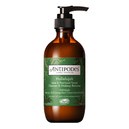 Antipodes Hallelujah Lime & Patchouli Cleanser (200ml)
