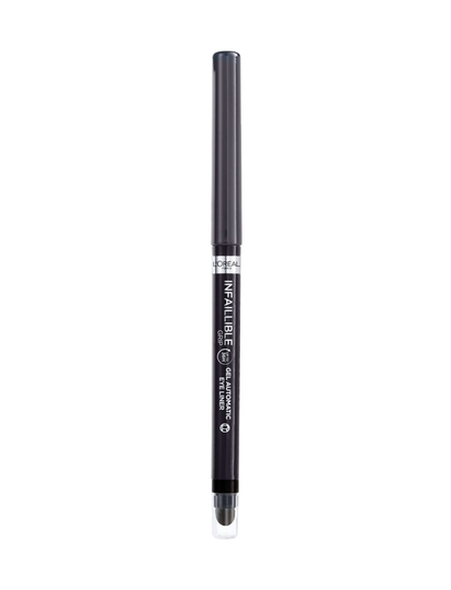 L'oreal Paris Infaillible Grip 36H Gel Automatic Eyeliner Eyeliner Rajauskynä Meikki Harmaa L'Oréal Paris