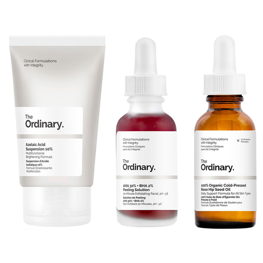 The Ordinary Set Of Actives - Acne scars, The Ordinary Ihonhoitopakkaukset