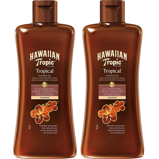 Tropical Tanning Oil Duo, Hawaiian Tropic Aurinkovoiteet