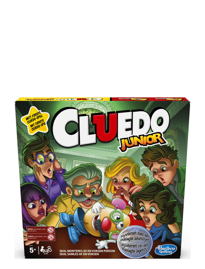 Cluedo Junior Game Toys Puzzles And Games Games Active Games Monivärinen/Kuvioitu Hasbro Gaming