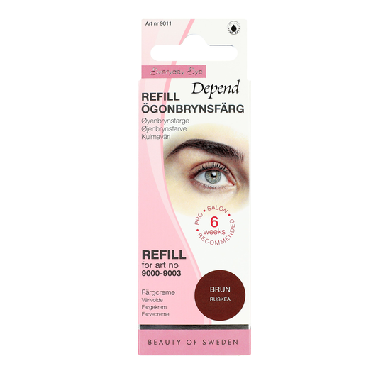 Depend Everyday Eye Kulmaväri Refill Ruskea