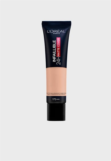 L' Oreal Paris Infallible 24H Matte Cover 175 Sand 30ml meikkivoide
