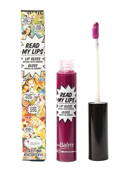 Read My Lips Lipgloss- Pow! Huulikiilto Meikki Liila The Balm