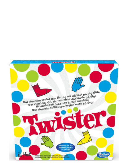 Twister Toys Puzzles And Games Games Active Games Monivärinen/Kuvioitu Hasbro Gaming