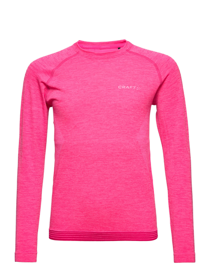 Core Dry Active Comfort Ls Jr Outerwear Base Layers Base Layer Tops Vaaleanpunainen Craft