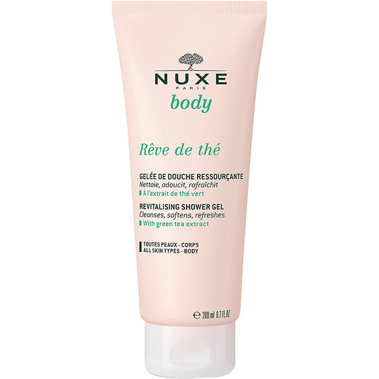 Body Reve De Thè Shower Jelly, 200 ml Nuxe Suihku- ja kylpytuotteet