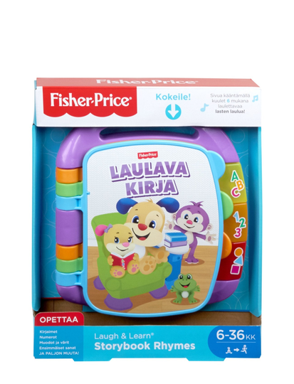 Fisher-Price® Laugh & Learn® Storybook Rhymes - Fi Toys Baby Toys Educational Toys Activity Toys Monivärinen/Kuvioitu Fisher-Price