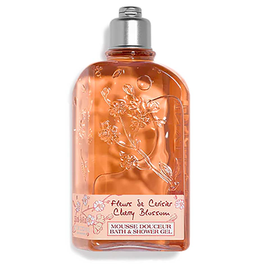 L'Occitane Cherry Blossom Bath & Shower Gel, 250 ml L'Occitane Suihku- ja kylpytuotteet