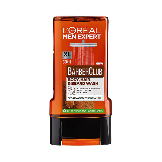 Men Expert Barber Club, 300 ml L'Oréal Paris Suihkugeelit miehille