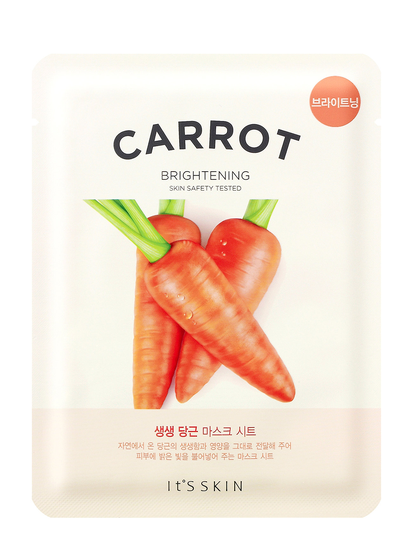 It's Skin The Fresh Mask Sheet Carrot Kasvojen Ihonhoito Nude It'S SKIN