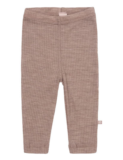 Legging, Soft Powder Drop Needle, Merino Wool Leggingsit Beige Smallstuff