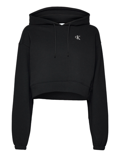 Two T Monogram Hoodie Huppari Musta Calvin Klein Jeans